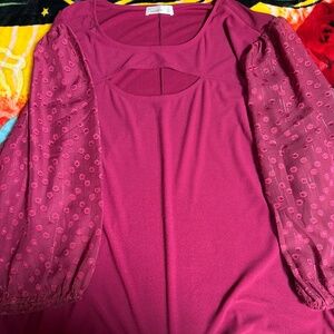 89th + Madison long sleeve dress shirt